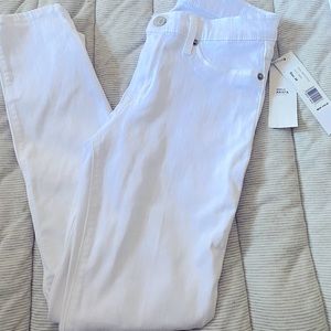Hudson White Jeans, size 28. NWT